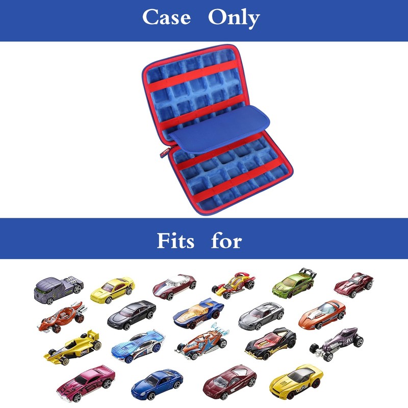 Mchoi Hot Wheels Case Storage for 20 Cars, Toy Car
