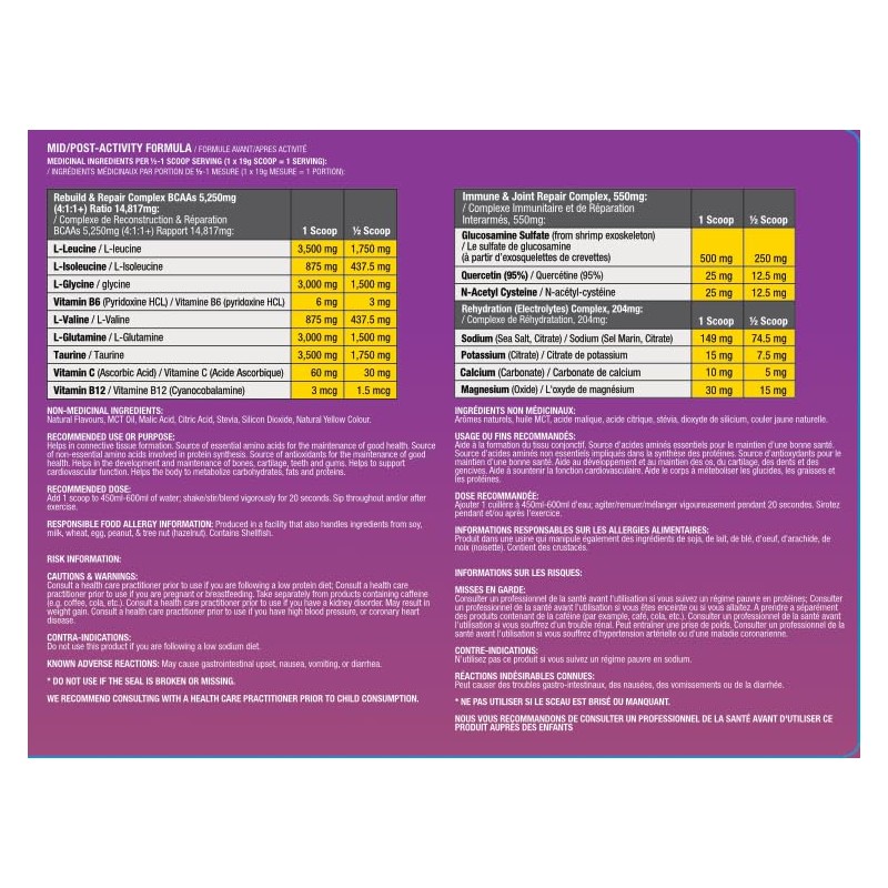 Regen X Total Recovery System BCAA 4:1:1+