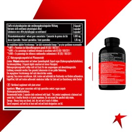 IDINE High Dose with 1,800 mg Wheat Germs per Daily Dose No Artificial Additives Vegan High Bioavailability Laboratory Tested German Made According to IFS 90 Capsules