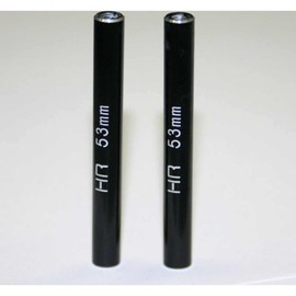 Hot Racing RCL65301 Aluminum Standoff Post Link 6x53mm w/ M3 Threads (Black)(2)