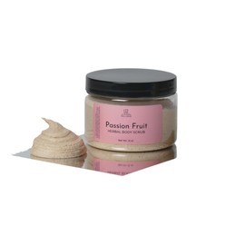 Passion Fruit natural body scrub, organic body scrub exfoliating body wash deep exfoliating body scrub, Himalayan pink salt scrub, and brown sugar body scrub