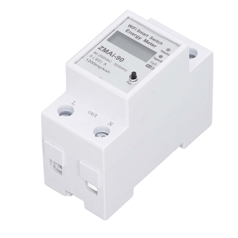 Single Phase Energy Meter One Touch Operation Multifunction WIFI Power