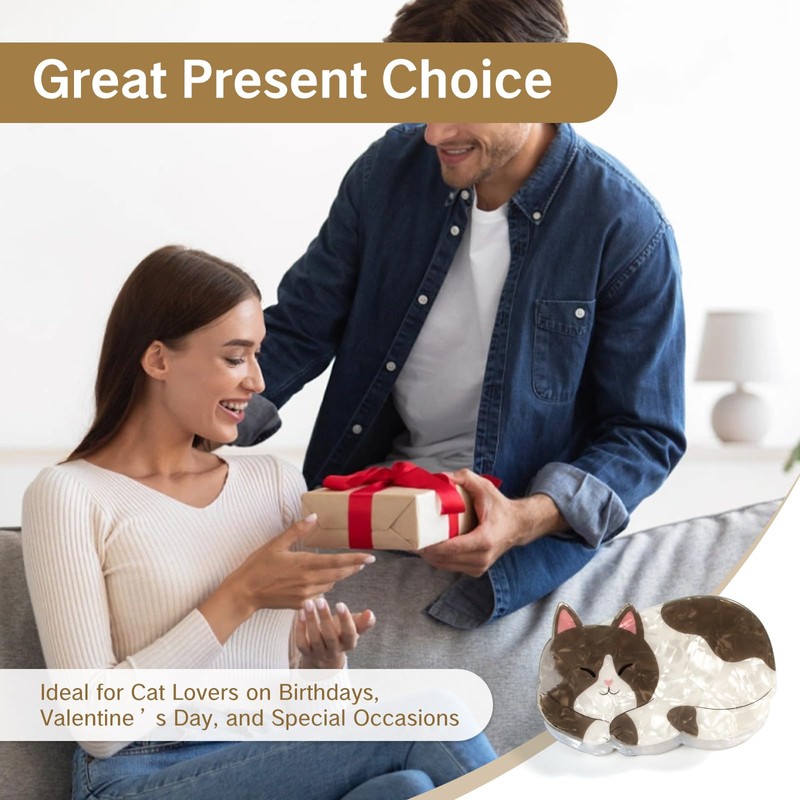 NIIIYTYB Cat Claw Clip Hair Clips for Women and Girls