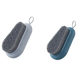 DACUAN 2 PCS Heavy Duty Nail Brush for Cleaning Fingernails, Durable Stiff Bristles Nail Scrub Brush，Nail cleaning brush for Hands, Nails, Feet, Elbows and more