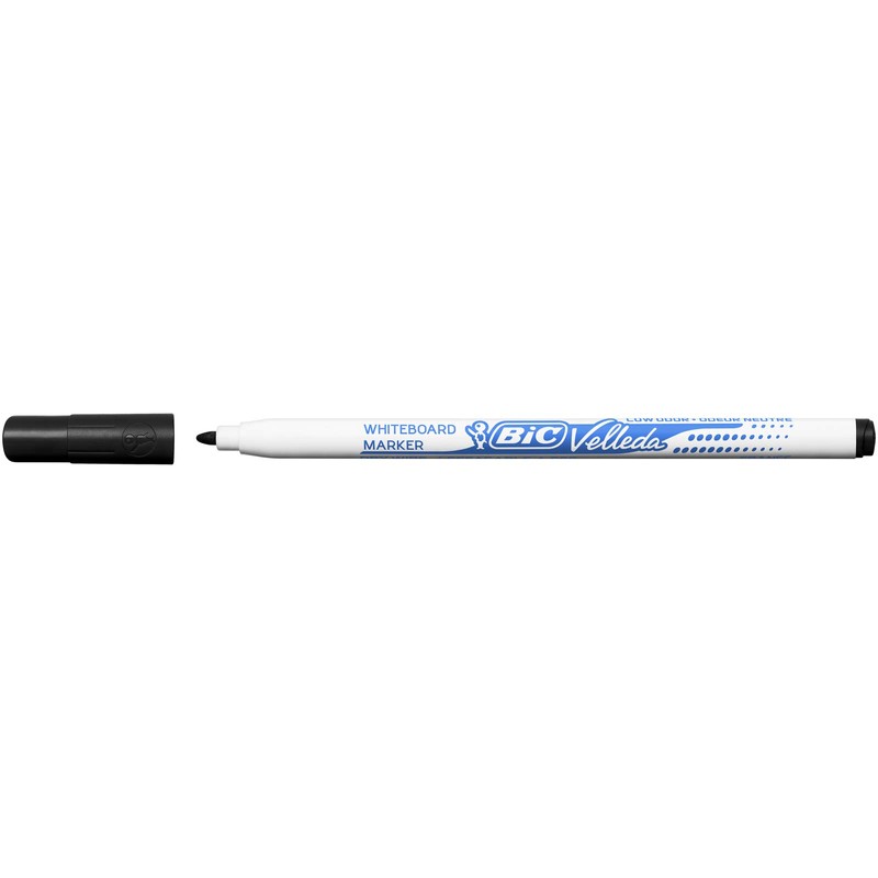 BIC Velleda 1721 Whiteboard Markers - Assorted Colours, Pack of