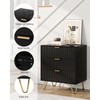 Aobafuir 3 Drawer Dresser for Bedroom, Modern Closet Dressers Chest