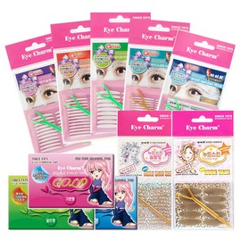 Aicham 아이참 쌍꺼풀테이프 5개 쌍테 쌍커풀테이프 [09 단면아이참 퀸 5매] ICharm Double Eyelid Tape 5 Pairs [09 Single-Sided ICharm Queen 5 Sheets]