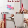 T Shape Door Seal Strip for Door & Windows Gaps，Draft