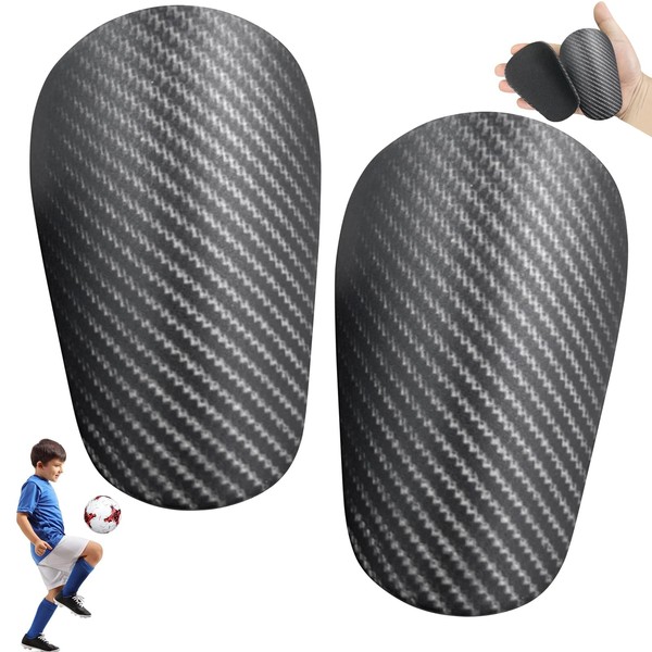 Children's Football Shin Pads, Pack of 2 Football Shin Pads,