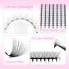 Lunamoon 800 Fans Premade Fans Lashes Volume Eyelashes Extension Prefabricated