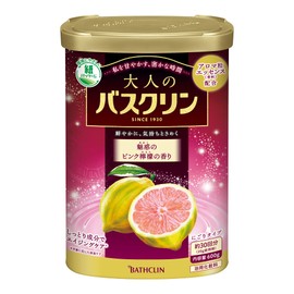 Adult Bath Clin, Enchanting Pink Lemon Scent, 21.2 oz (600 g) (Approx. 30 Doses) Bath Cosmetics