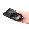 DFVmobile - Magnetic Genuine Leather Executive Case Belt Clip Rotary