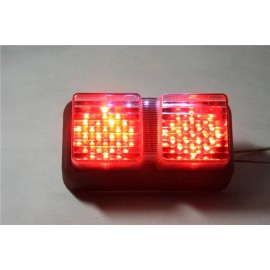 HONGK Smoke Led Tail Light Brake Turn Signal For Honda RC51 RVT1000R/VTR-S