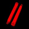 KNIXS Pack of 25 power glow sticks/glow lights red (15cm)