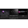 Jackall Replacement Hook Anchovies Dragon Tenya No. 80 Purple/Pink Glow