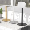 Gold Paper Towel Holder Countertop, Free-Standing Kitchen Roll Holder, Stainless