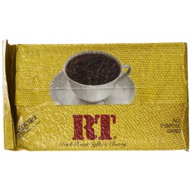 RT Dark Roast Ground Coffee & Chicory 13 oz. Brick (Pack of 4)