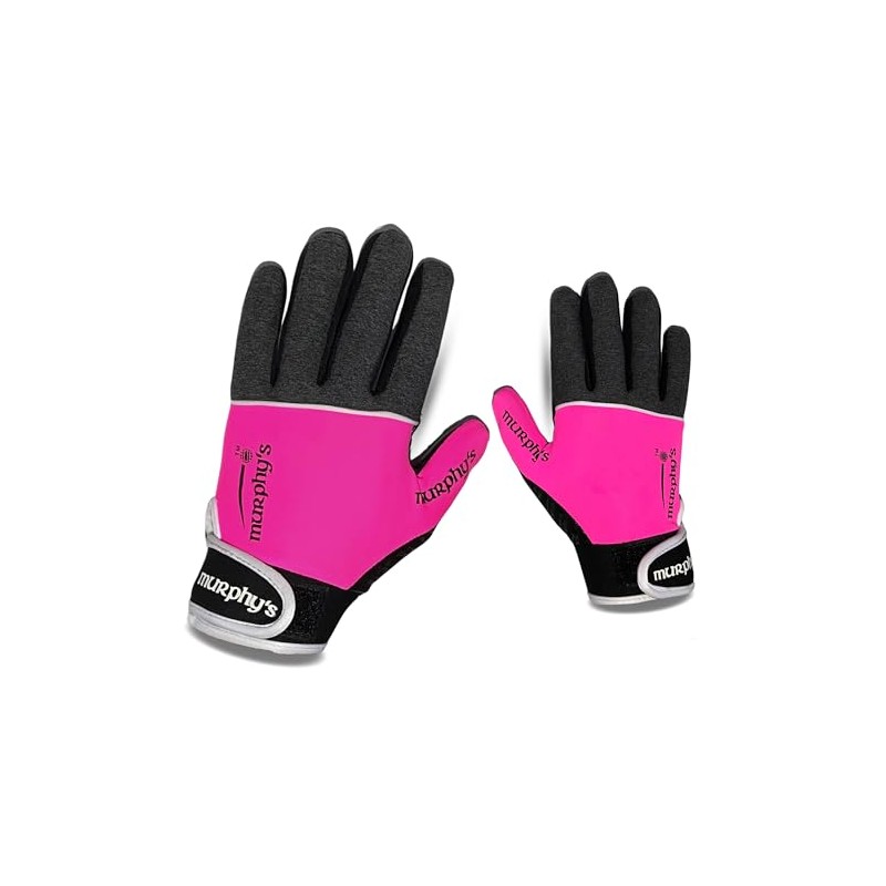 Murphys V2 Gaelic Football Gloves, Premium Latex Field Players Mittens,
