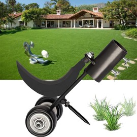 Weeder Tools with Wheels,Stand Up Weeding Tools for Garden,Sidewalk Crack Weeder Crevice Weeding Tool,Weed Puller Tool for Garden Patio,Stand Up Weeder for Yard