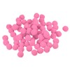 MECCANIXITY Pom Felt Balls Felting Fabric 1.5cm 15mm Pink for