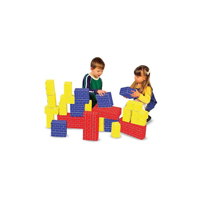 Melissa & Doug Jumbo Extra-Thick Cardboard Building Blocks - 40
