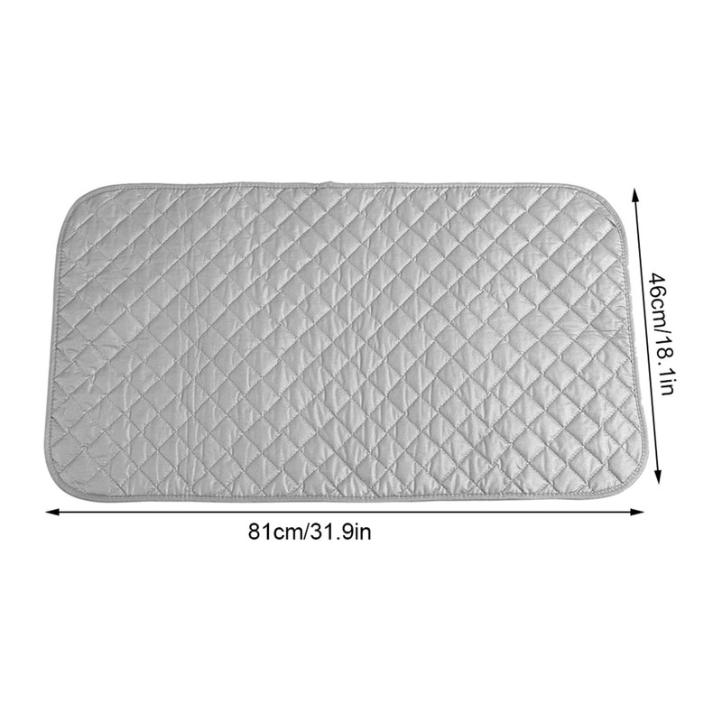 Foldable Ironing Pad Mat Blanket for Table Top and Travelling