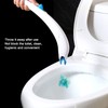 Disposable Toilet Brush Replacement Refills Toilet Scrubber Refills Soluble 12