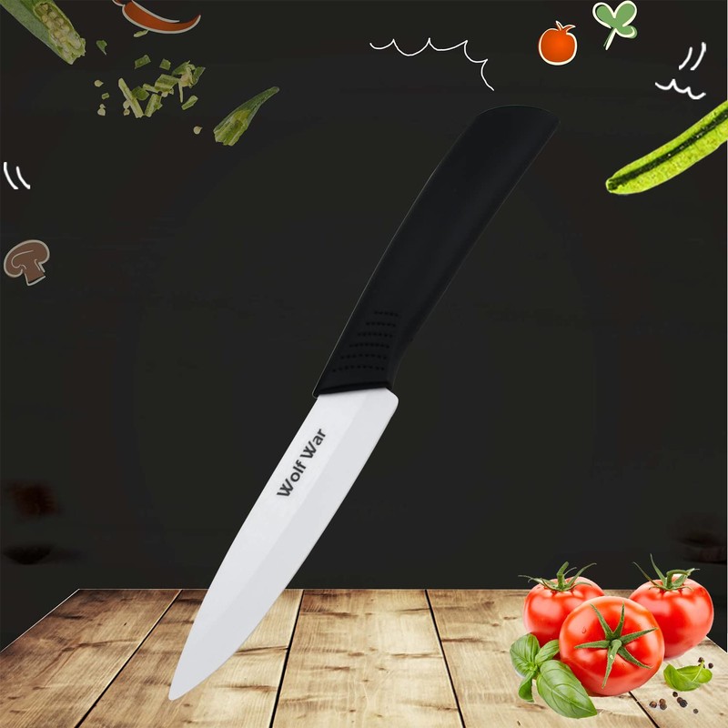 Kitchen Ceramic Knife Set Professional Knife With Sheaths, Super Sharp