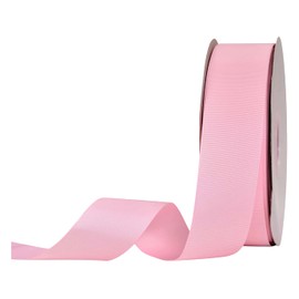 Pastel Pink Grosgrain Ribbon - 1 1/2 Inch 10 Yards for Gift Wrapping Birthdays Weddings Baby Showers Wreath Decorations Holidays DIY Arts Crafts