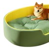 Pet Nest Bed Large Space Soft Comfortable Warm Pet Sleeping