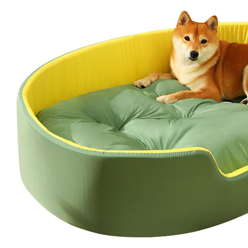 Pet Nest Bed Large Space Soft Comfortable Warm Pet Sleeping