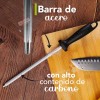 J.H. Company Chaira Redonda 12 Pulgadas Afilador Cuchillos Cocina C477