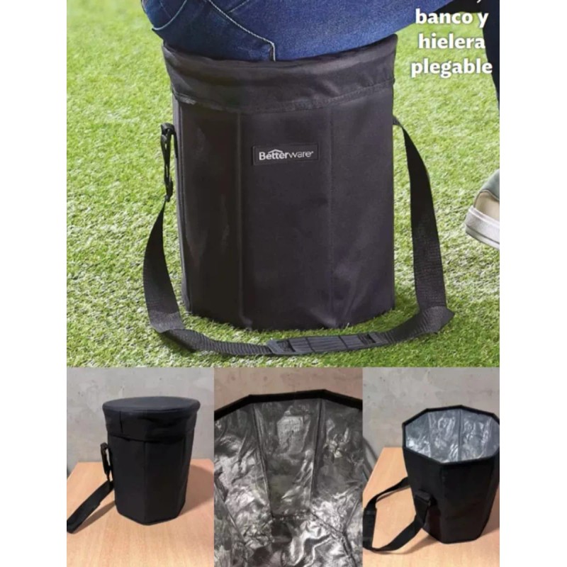 Betterware Mochila Hielera Banco 3 En 1