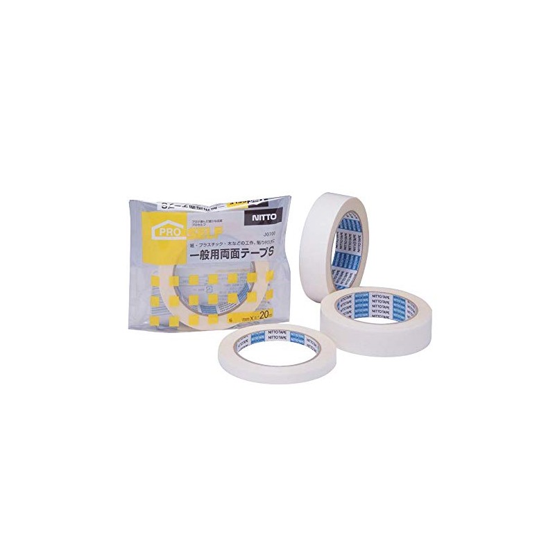 Nitoms J0720 General Purpose Double Sided Tape S, 1.2 inches