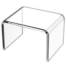 Step Stool for Kids, Acrylic Stool, Acrylic Step Stool for adults, 12 Inches Acrylic Stool Bathroom, Clear Step Stool, Footstool, Display Rack