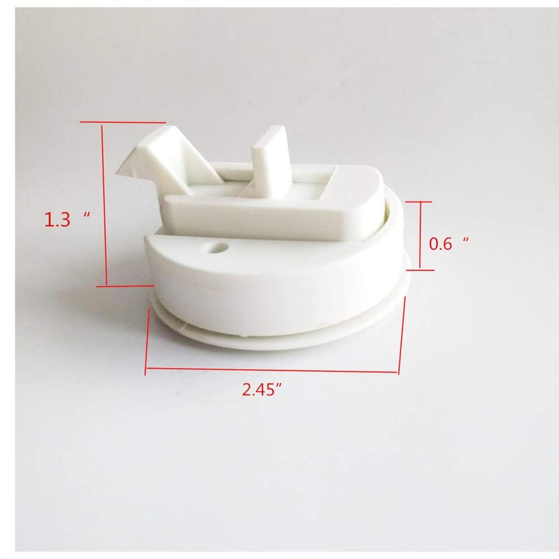 Flush Pull Latch Slam Latch 1/4" Marine Hatch Latch Round