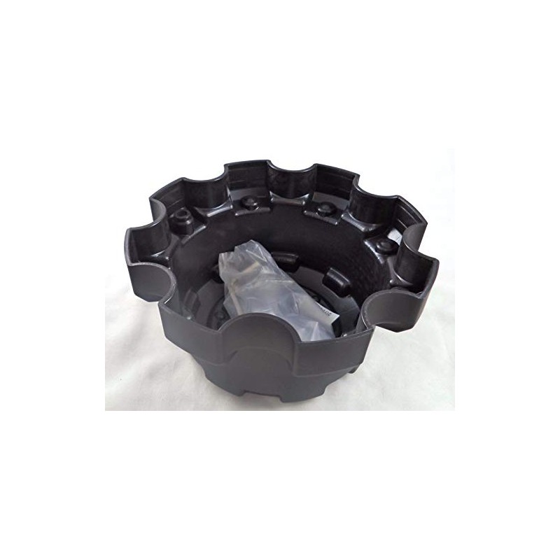 Ultra Motorsports 8 Lug Matte Black Wheel Center Cap Qty