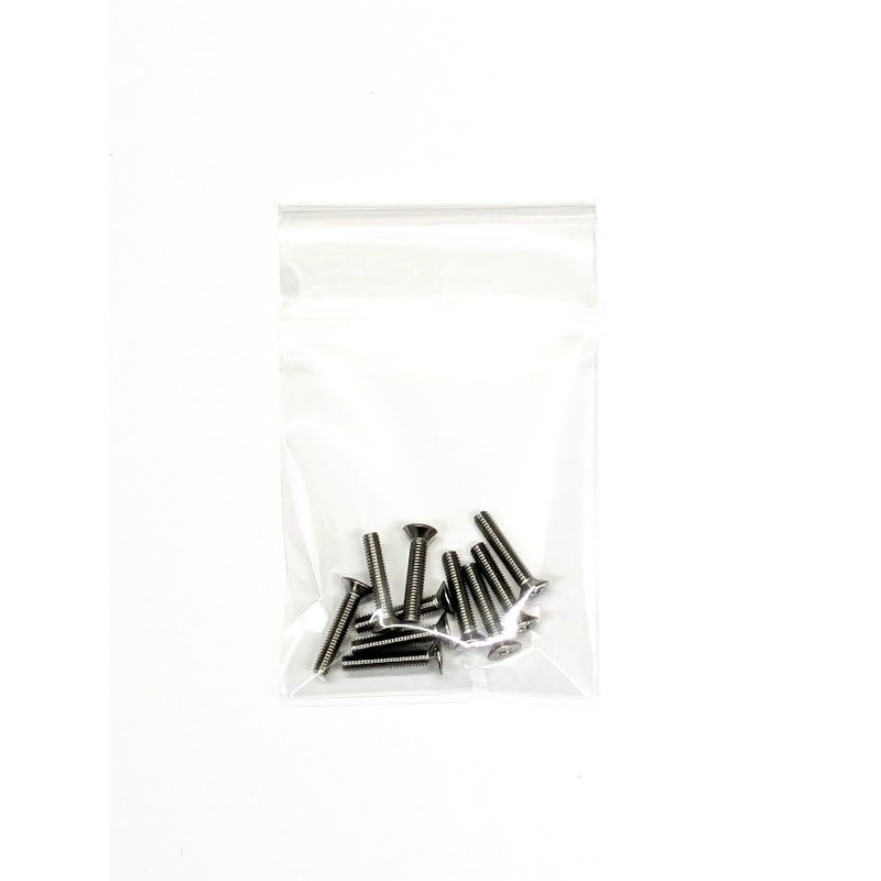 [M3 x 16] Stainless Steel Countersunk Head Machine Screws (10