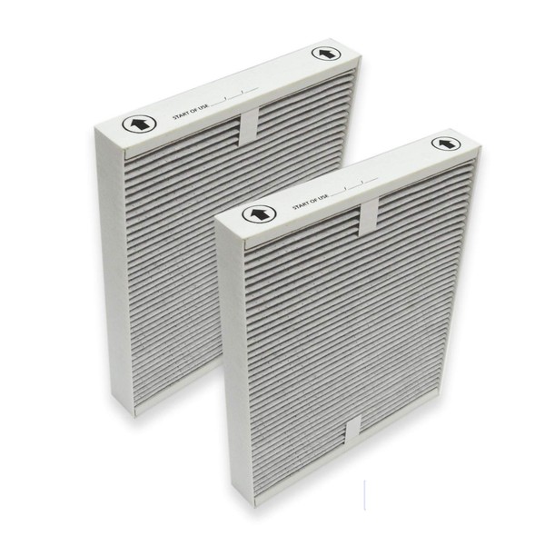 PUREBURG Replacement High-efficiency HEPA Filters Compatible with Stadler Form Roger Little Dual Air Purifier R-114,Activated carbon 2-IN-1 Air Clean Dust VOCs,2-Pack