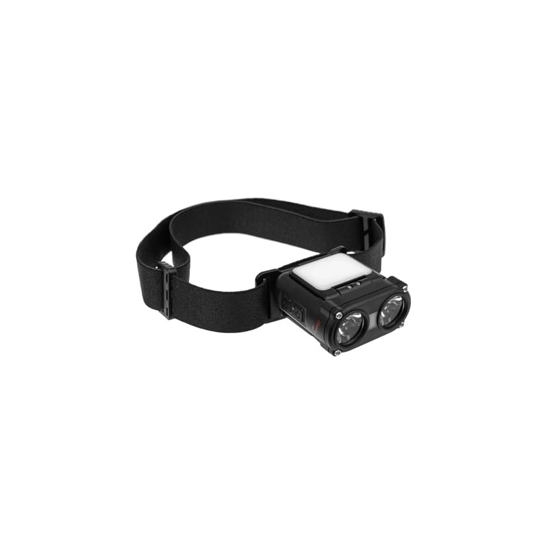 Jigging World JW-HL8009-BK Head Lamp with Motion Sensor 600 Lumens