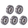 5Pcs Welder Wire Feed Roller 1.2‑1.2mm Groove Feeding Guide Wheel