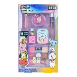 Paleta De Maquillaje Bt21 Colores Brillantes Townley 8 Años                                                                                           