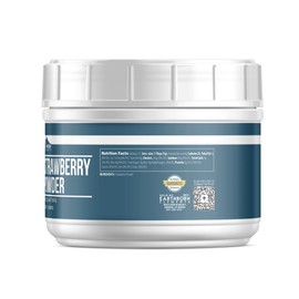 Earthborn Elements Strawberry Powder 1.1 lb, Pure & Natural, Smoothies & Shakes