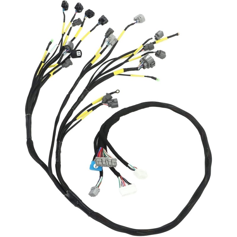 Unbranded Tucked Engine Wire Harness For 1992-2000 Honda Civic Integra