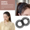 6 Pack Elastic Comb Hair Bands for Women with 2