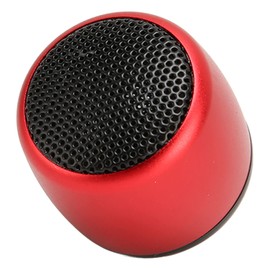 VBESTLIFE Wirelessly BT Mini Speaker, Portable Speaker Stereo Bass Sound Portable Speaker Mini Size Music Player for Shower, Room, Bike, Car (Red)