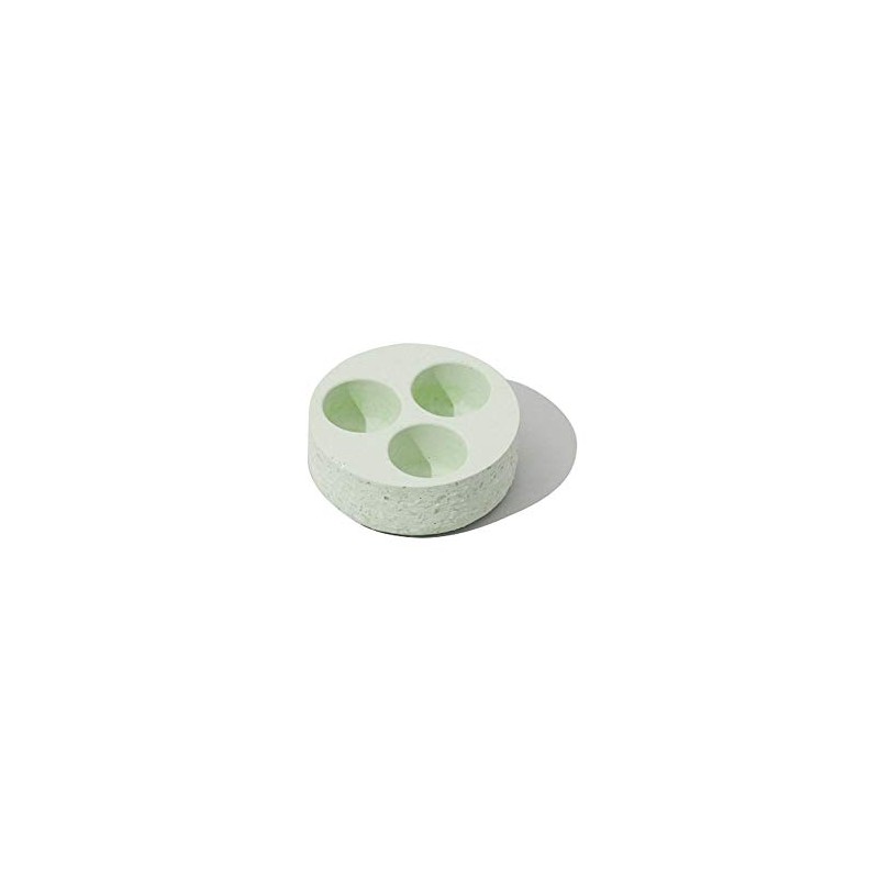 Oil B408 Diatomaceous Earth Contact Lens Case, Tray, Green, Made