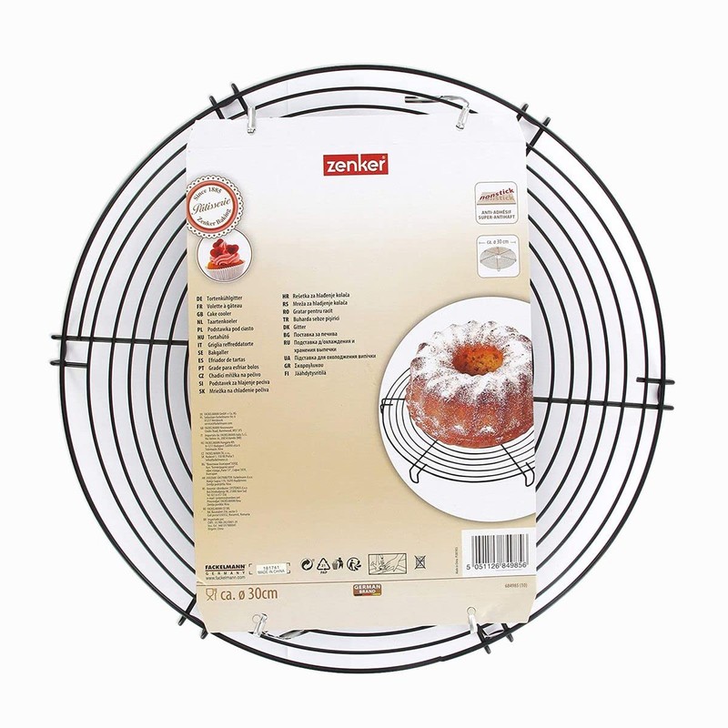 Zenker 684985 Schiebegitter 30 cm, Kühlgitter für Kuchen