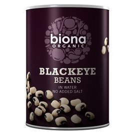 Biona Organic Blackeye Beans in Water 400g