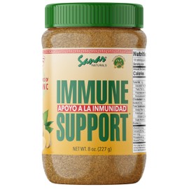 Sanar Naturals Immune Support Flaxseed, 8 oz - Vitamin C, Fiber, and Omega 3 Digestive Supplement - Energy Booster, Diet Management - Non-GMO, Gluten Free